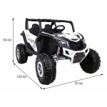Elektrická bugina UTV-MX - biela